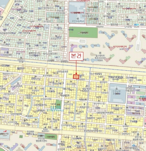 2025타경503262 인천광역시 미추홀구 미추홀대로597번길 106, 엠버빌2 4층 403호 오피스텔 경매 이미지