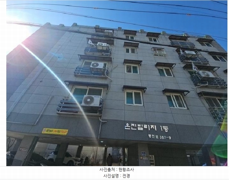 2025타경503323 인천광역시 부평구 평천로 387-9, 은진빌리지 1동 3층 303호 다세대(빌라)[공급16평형] 경매 이미지