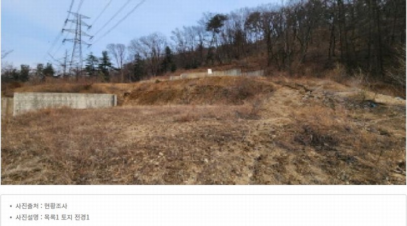 2025타경71772 경기도 양주시 백석읍 기산리 산117 근린시설 경매 이미지