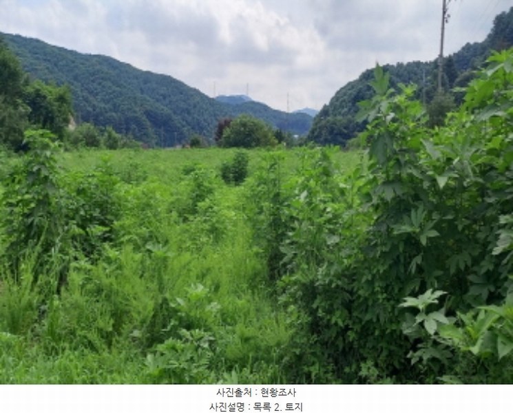 2024타경82615 경기도 포천시 신북면 삼정리 327 농지 경매 이미지