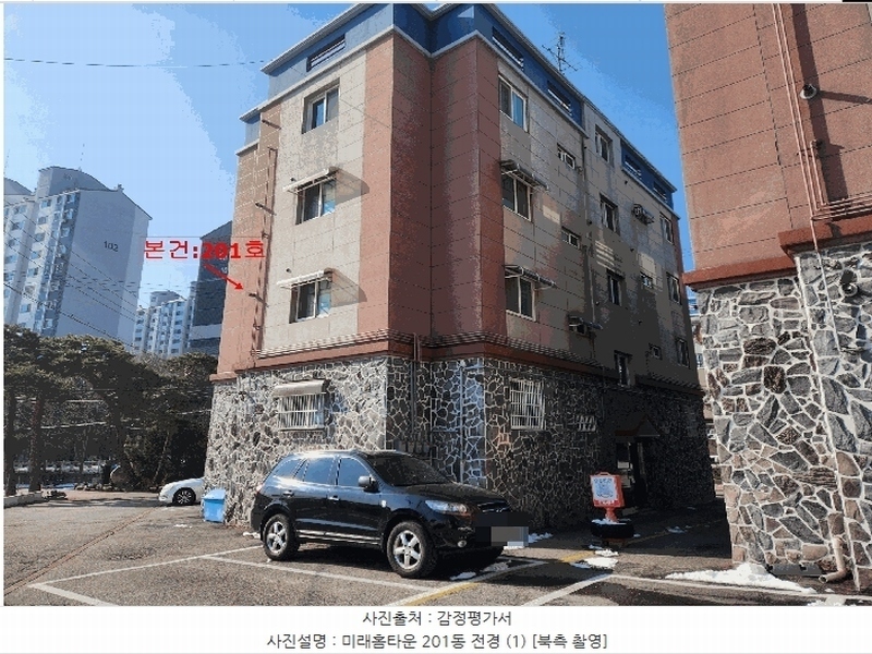 2025타경71762 경기도 포천시 소흘읍 호국로429번길 26, 미래홈타운 201동 2층 201호 다세대(빌라)[공급15평형] 경매 이미지