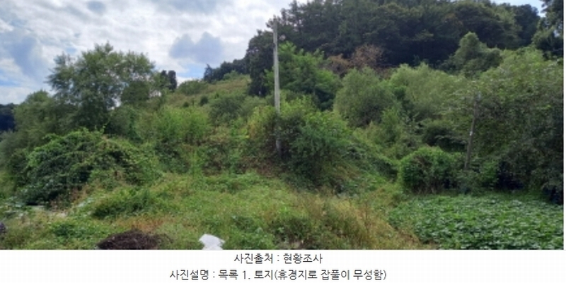 2024타경4783 경기도 연천군 군남면 삼거리 354 농지 경매 이미지