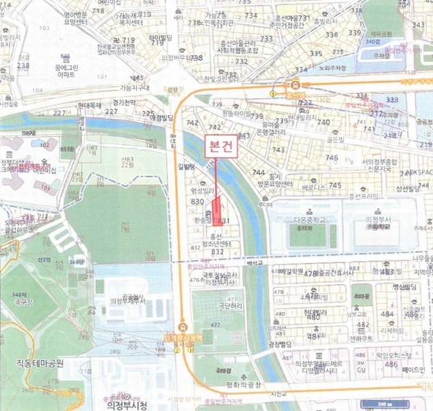 2025타경71548 경기도 의정부시 의정로104번길 20-5, 로얄팰리스 나동 2층 201호 다세대(빌라) 경매 이미지