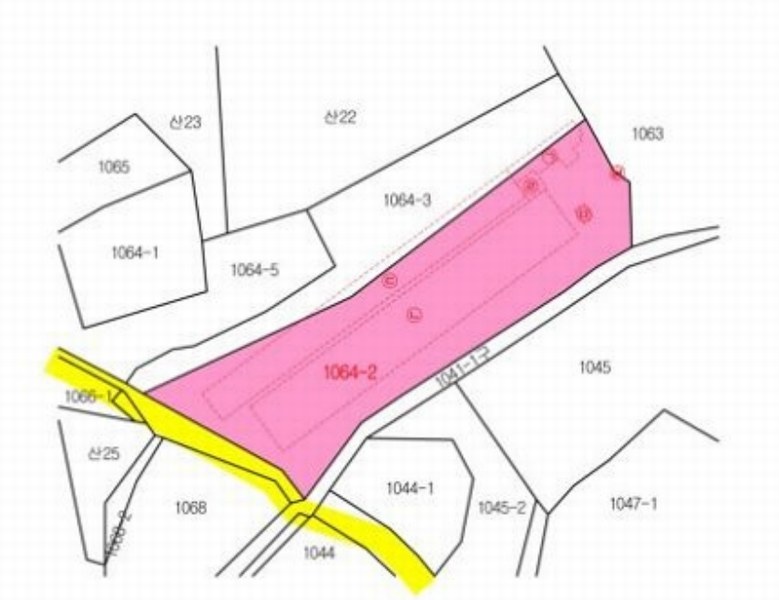 2025타경72242 경기도 양주시 은현면 하패리 1064-2 농지 경매 이미지