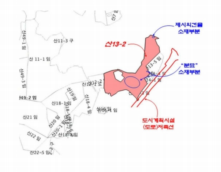 2025타경72496 경기도 양주시 남면 경신리 산13-2 임야 경매 이미지