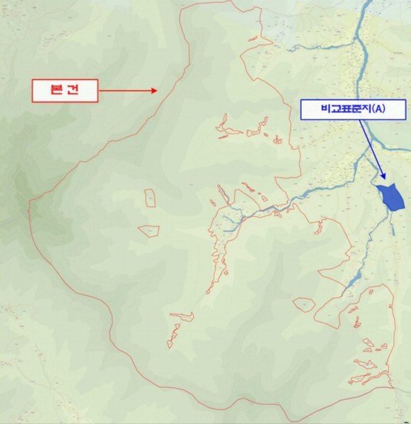 2023타경80452 강원특별자치도 철원군 원남면 주파리 산132 임야 경매 이미지