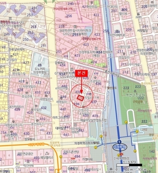 2024타경89074 경기도 의정부시 흥선로164번길 24, 정화빌라 다동 5층 501호 다세대(빌라)[공급15평형] 경매 이미지