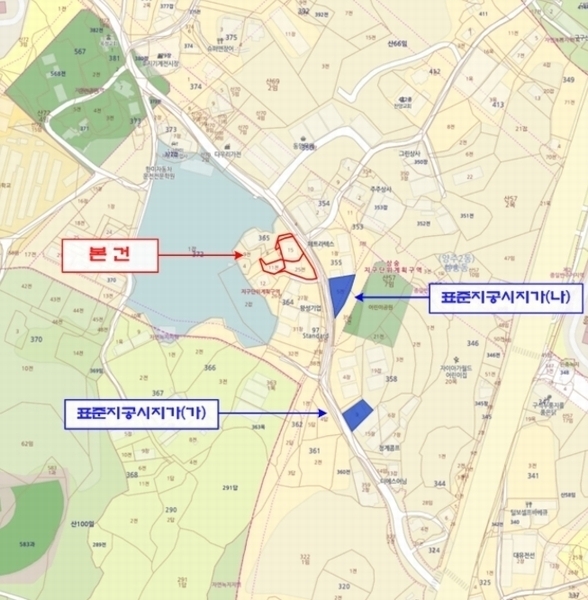 2024타경91947 경기도 양주시 삼숭동 364-6 농지 경매 이미지