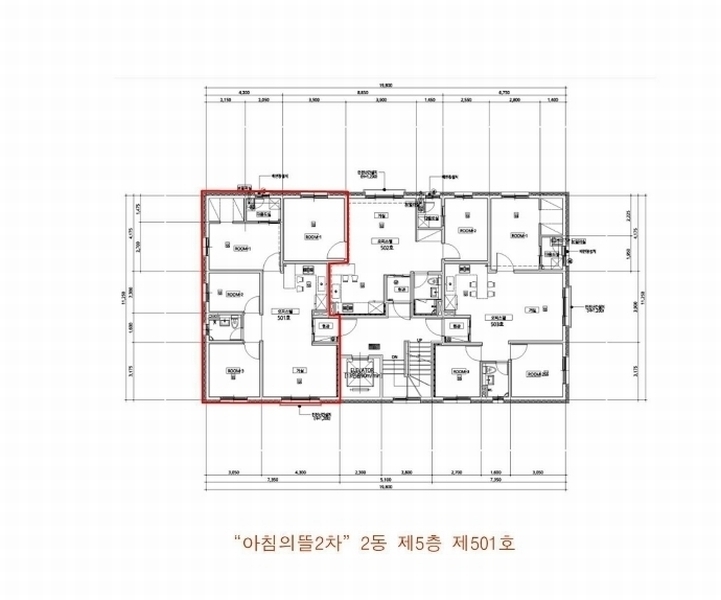 2024타경81776 경기도 파주시 황골로 65, 아침의뜰2차 2동 5층 501호 오피스텔 경매 이미지
