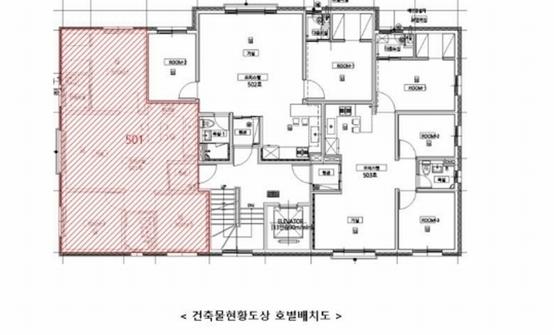 2024타경81936 경기도 파주시 황골로 65, 아침의뜰2차 1동 5층 501호 오피스텔 경매 이미지