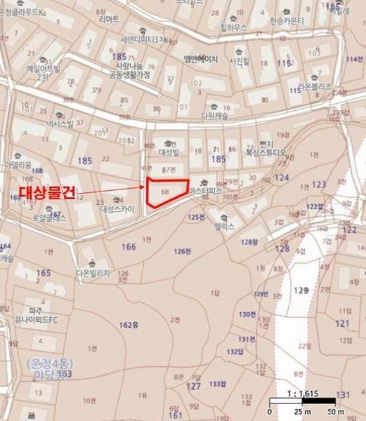 2025타경61977 경기도 파주시 번뛰기길 42-13, 대성 1동 4층 402호 다세대(빌라)[공급22평형] 경매 이미지