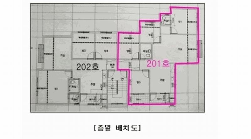 2025타경62375 경기도 고양시 덕양구 호국로1427번길 100, 대자파크뷰 105동 2층 201호 다세대(빌라) 경매 이미지