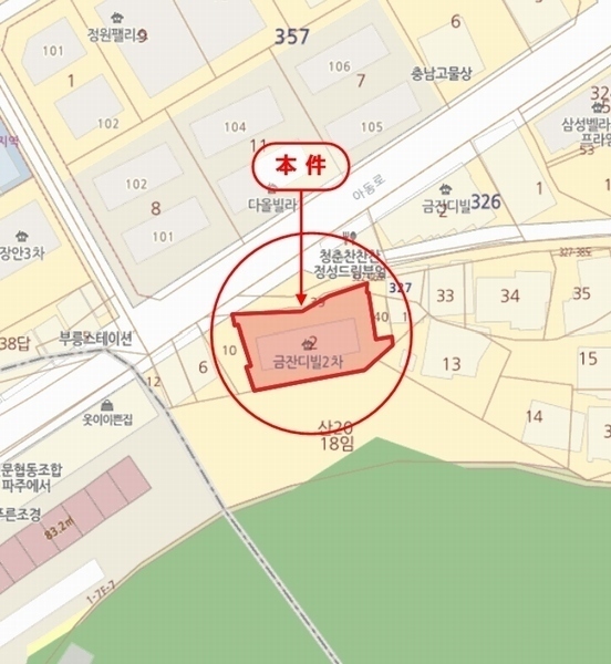 2025타경63366 경기도 파주시 천수골길 2, 금잔디2차 4층 402호 다세대(빌라)[공급10평형] 경매 이미지