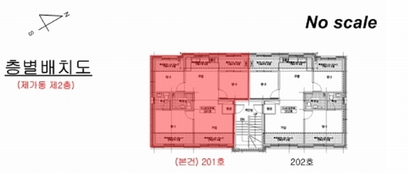 2025타경62623 경기도 파주시 미래로310번길 13-17, 한울리치빌 가동 2층 201호 다세대(빌라)[공급18평형] 경매 이미지