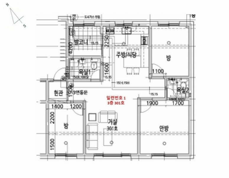 2025타경62729 경기도 파주시 풀무골로27번길 13, 다세대주택 105동 3층 301호 다세대(빌라)[공급19평형] 경매 이미지