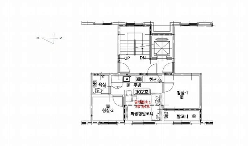 2025타경62872 경기도 파주시 경의로 1815-4, 구분건물 102동 3층 302호 다세대(빌라) 경매 이미지