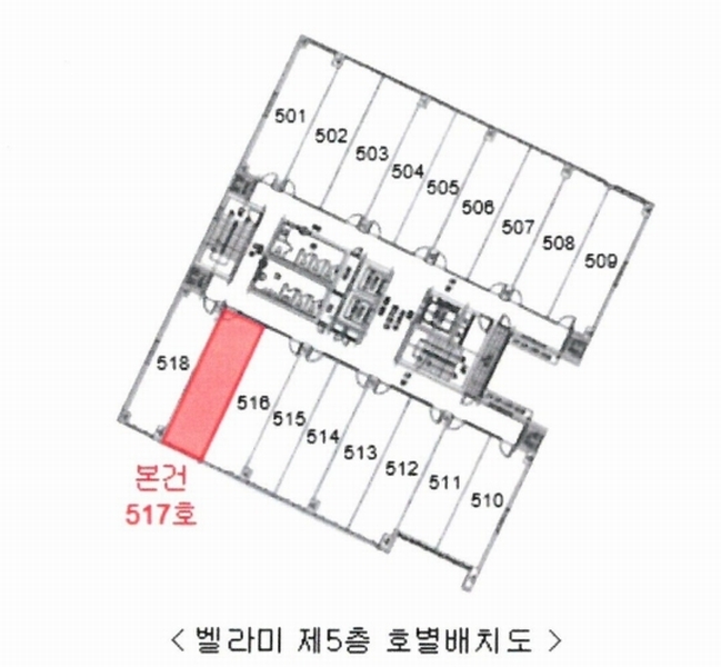 2024타경61277 경기도 고양시 덕양구 지축로 74, 벨라미 5층 517호 근린상가 경매 이미지