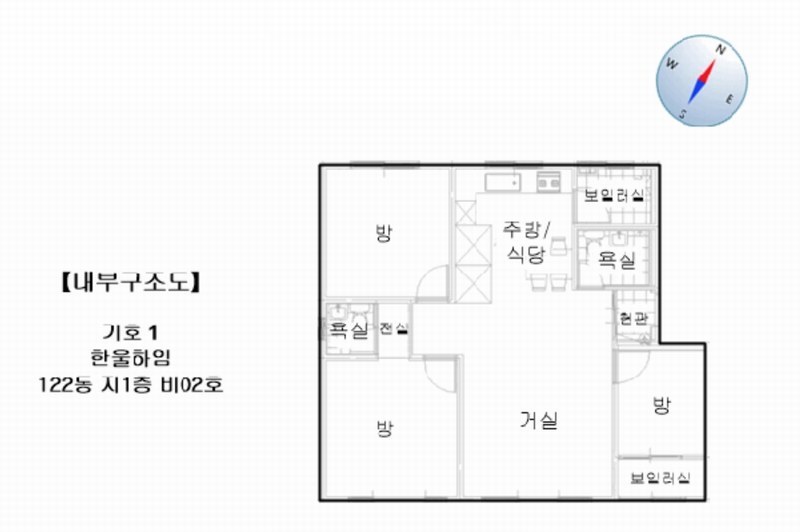 2025타경63652 경기도 고양시 일산동구 동국로223번길 61-7, 한울하임 122동 지1층 비02호 다세대(빌라) 경매 이미지
