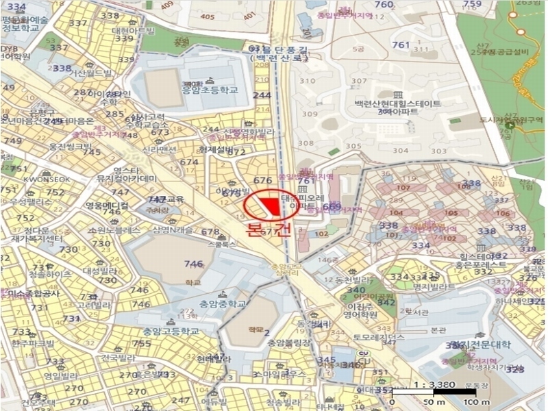 2024타경61598 서울특별시 은평구 백련산로 9, 제니더플래인엣명지 7층 701호 오피스텔 경매 이미지