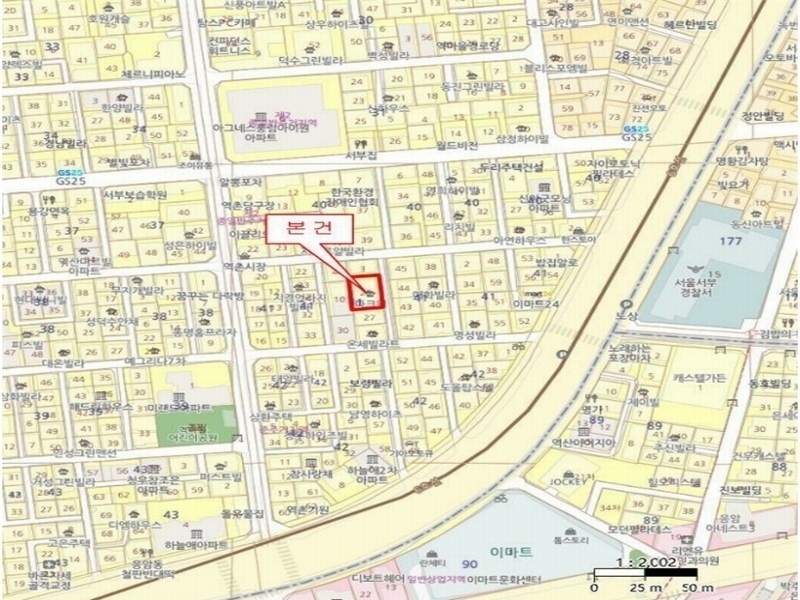 2024타경61727 서울특별시 은평구 진흥로3길 8-5, 파크원 3층 302호 오피스텔[계약16평형] 경매 이미지