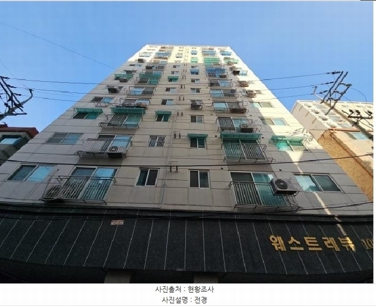 2025타경507226 인천광역시 부평구 경인로 908, 웨스트레뷰 4층 101동 404호 오피스텔[계약29평형] 경매 이미지