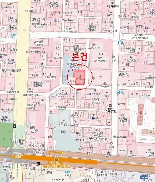 2025타경507264 인천광역시 미추홀구 석바위로80번길 20, 비와이펠리스 2층 203호 오피스텔[계약27평형] 경매 이미지