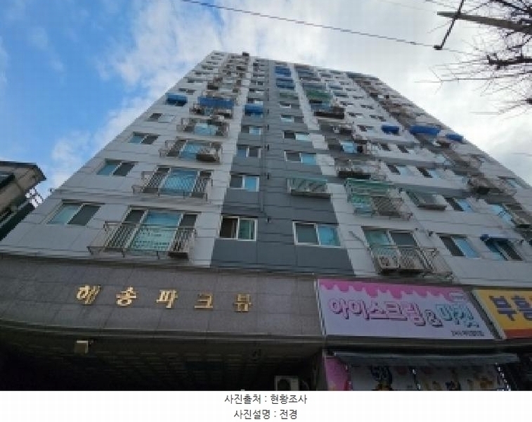 2025타경507283 인천광역시 부평구 장제로 182, 해송파크뷰 7층 703호 오피스텔 경매 이미지
