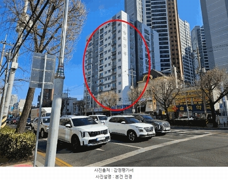 2025타경507283 인천광역시 부평구 장제로 182, 해송파크뷰 7층 703호 오피스텔 경매 이미지