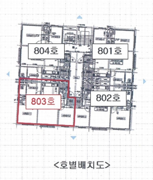 2025타경507342 인천광역시 남동구 서판로12번길 17, 한울라온채3 8층 803호 오피스텔 경매 이미지