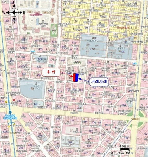 2025타경507403 인천광역시 부평구 주부토로56번길 17-6, 타워팰리스 에이 6층 601호 오피스텔[계약25평형] 경매 이미지