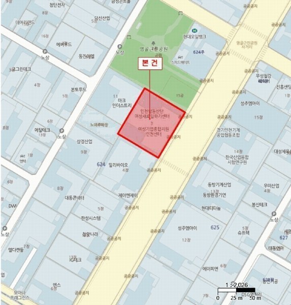 2025타경507663 인천광역시 남동구 남동대로 353, 제이케이루체스타지식산업센터 7층 726호 오피스텔[계약13평형] 경매 이미지
