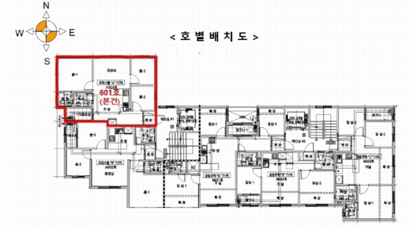 2025타경507694 인천광역시 남동구 간석로11번길 7, 용정에이 6층 601호 오피스텔 경매 이미지