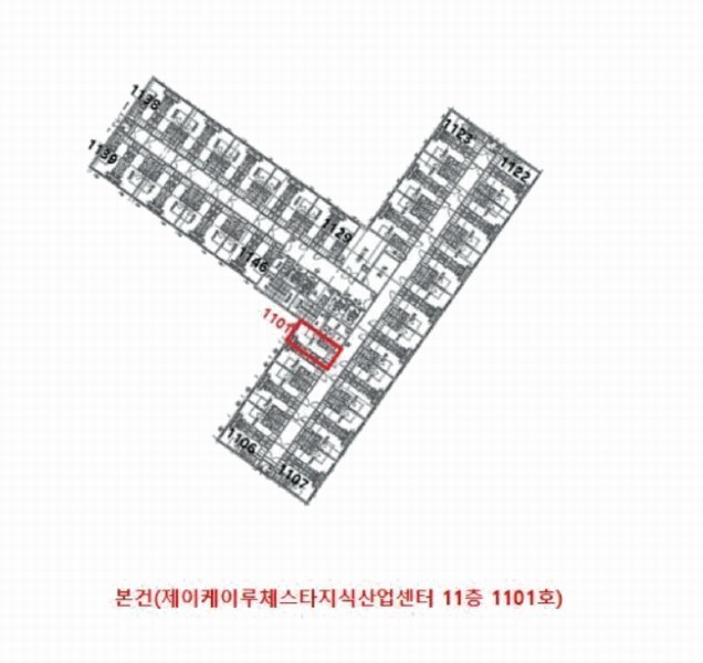 2025타경507705 인천광역시 남동구 남동대로 353, 제이케이루체스타지식산업센터 11층 1101호 오피스텔[계약9평형] 경매 이미지