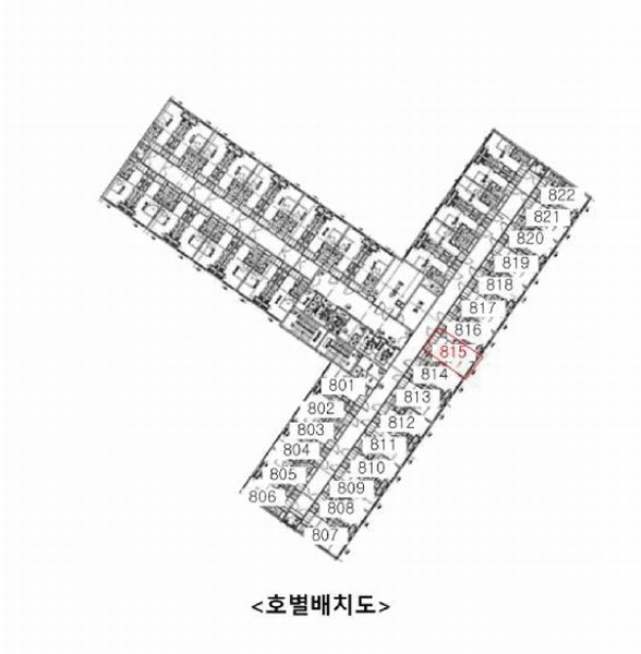 2025타경507755 인천광역시 남동구 남동대로 353, 제이케이루체스타지식산업센터 8층 815호 오피스텔[계약9평형] 경매 이미지