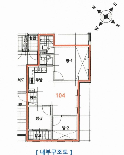 2025타경507871 인천광역시 서구 청마로 77, 에코타운 1층 104호 다세대(빌라)[공급18평형] 경매 이미지