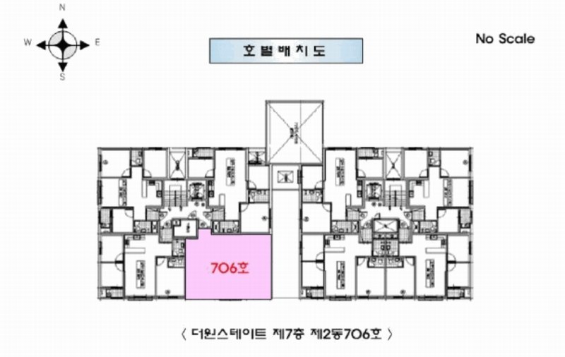 2025타경508031 인천광역시 부평구 부평북로 65, 더원스테이트 7층 2동 706호 오피스텔[계약25평형] 경매 이미지