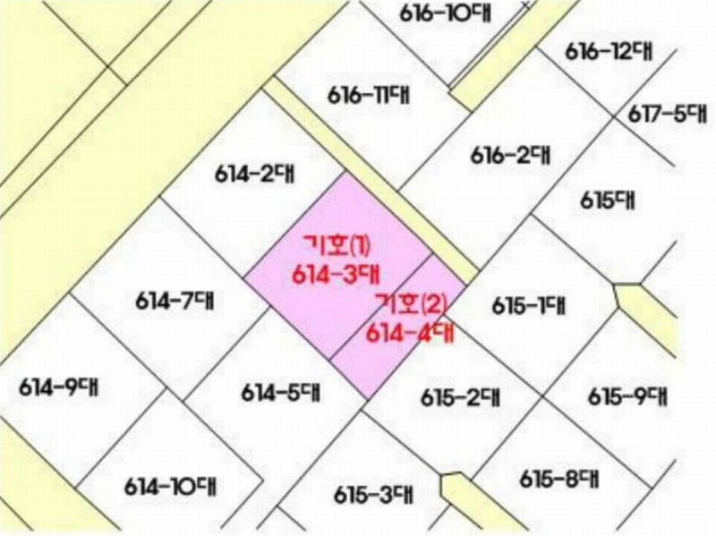 2025타경508545 인천광역시 미추홀구 주안동 614-3 대지 경매 이미지