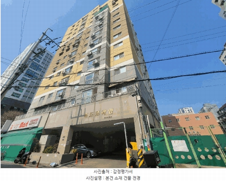 2025타경508572 인천광역시 미추홀구 독배로 476, 위드프라임 14층 1401호 오피스텔[계약30평형] 경매 이미지