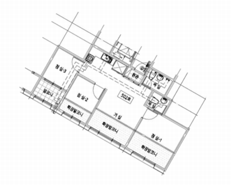 2025타경508693 인천광역시 서구 검단로 859-12, 온누리캐슬 202동 5층 502호 다세대(빌라)[공급15평형] 경매 이미지