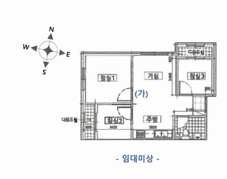 2025타경509501 인천광역시 서구 검암로 15, 디베스트 다동 2층 202호 다세대(빌라)[공급16평형] 경매 이미지