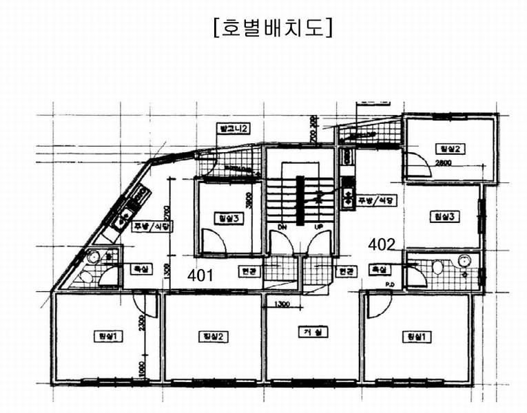 2025타경509815 인천광역시 부평구 부평문화로39번길 48-2, 광우빌라 4층 401호 다세대(빌라)[공급17평형] 경매 이미지