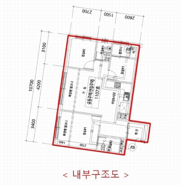 2025타경509849 인천광역시 미추홀구 석정로 390-1, 월드클래스 11층 1107호 다세대(빌라)[공급23평형] 경매 이미지