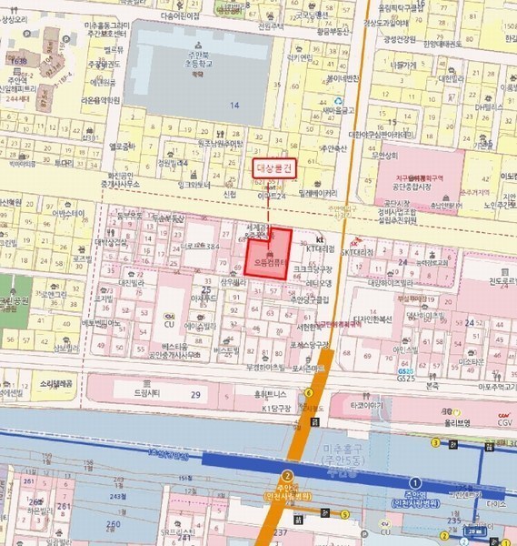 2025타경509849 인천광역시 미추홀구 석정로 390-1, 월드클래스 11층 1107호 다세대(빌라)[공급23평형] 경매 이미지