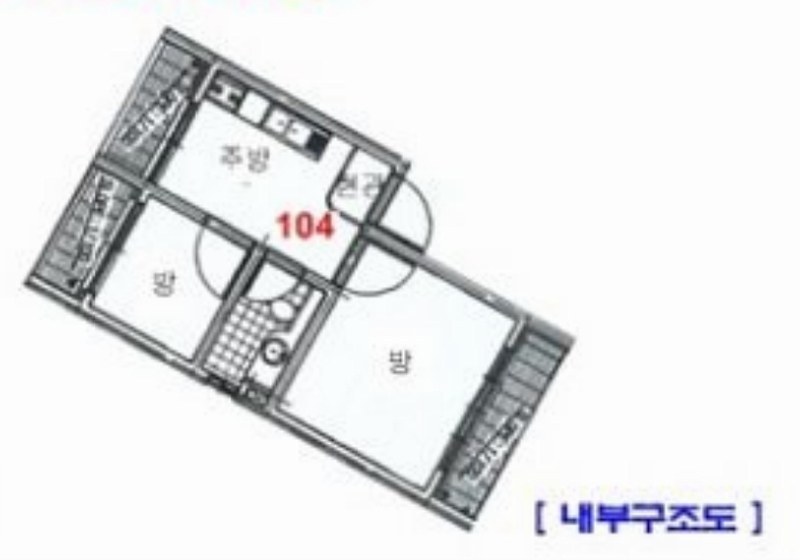 2025타경509909 인천광역시 부평구 동수북로50번길 4, 조은빌리지 2층 104호 다세대(빌라)[공급11평형] 경매 이미지