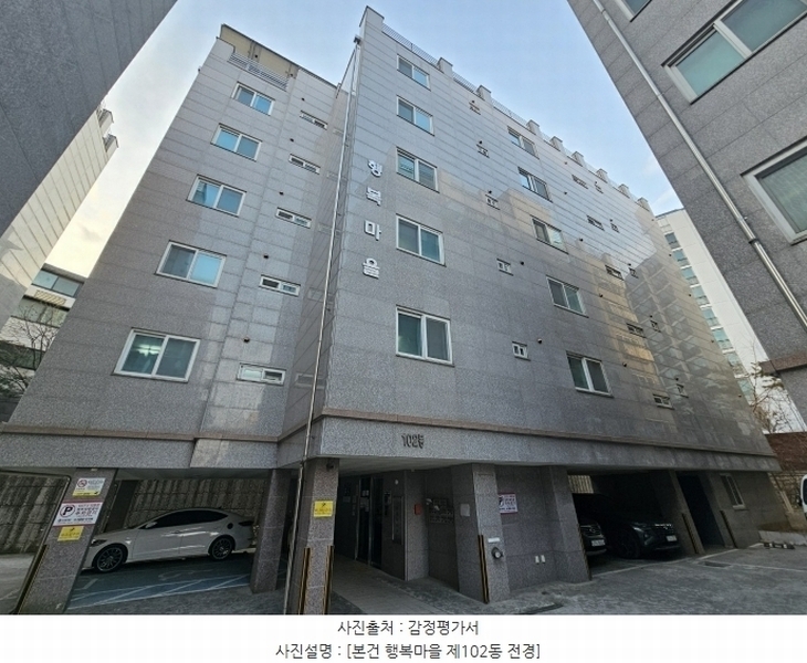 2024타경64627 서울특별시 은평구 서오릉로18길 33-25, 행복마을 102동 4층 401호 다세대(빌라)[공급19평형] 경매 이미지