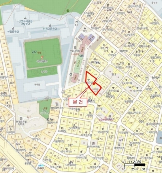 2024타경64627 서울특별시 은평구 서오릉로18길 33-25, 행복마을 102동 4층 401호 다세대(빌라)[공급19평형] 경매 이미지