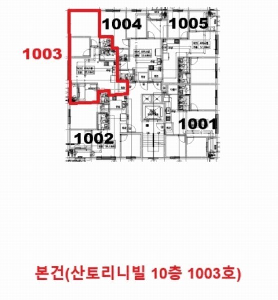 2025타경510569 인천광역시 남동구 인주대로623번길 35, 산토리니빌 10층 1003호 오피스텔 경매 이미지
