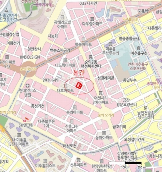 2024타경514463 인천광역시 미추홀구 숭의동 169-25 아파트[공급28평형] 경매 이미지