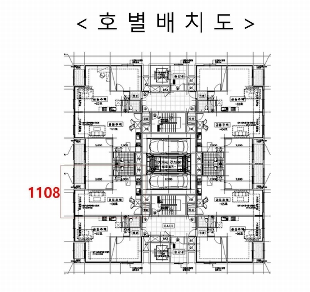 2024타경569210 인천광역시 남동구 석촌로46번길 46, 렉스타워 11층 1108호 아파트[공급18평형] 경매 이미지