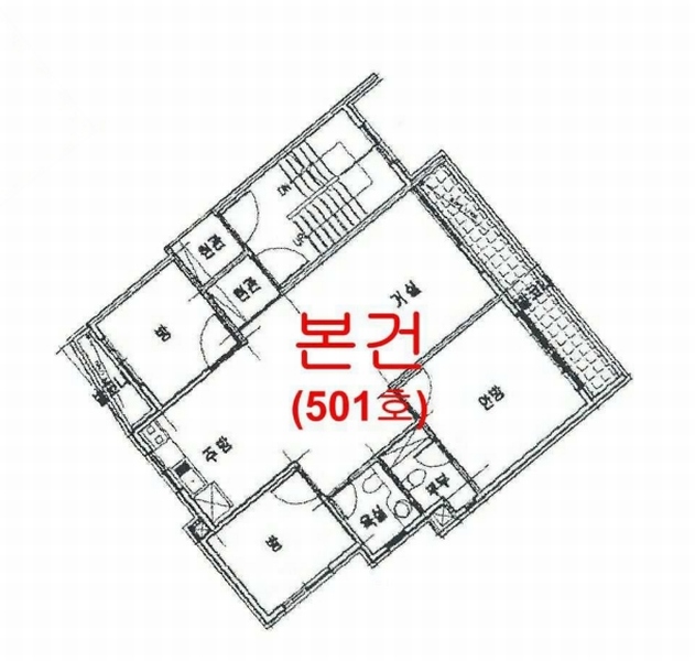 2024타경571411 인천광역시 남동구 석정로574번길 24-2, 성원하이츠 5층 501호 다세대(빌라)[공급23평형] 경매 이미지